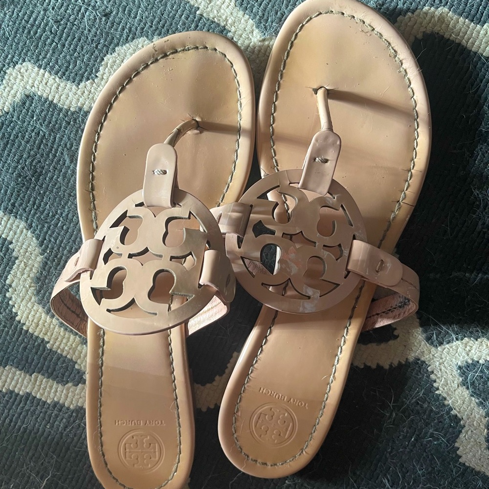 Tory Burch Miller Sandals Makeup/Light Pink Color